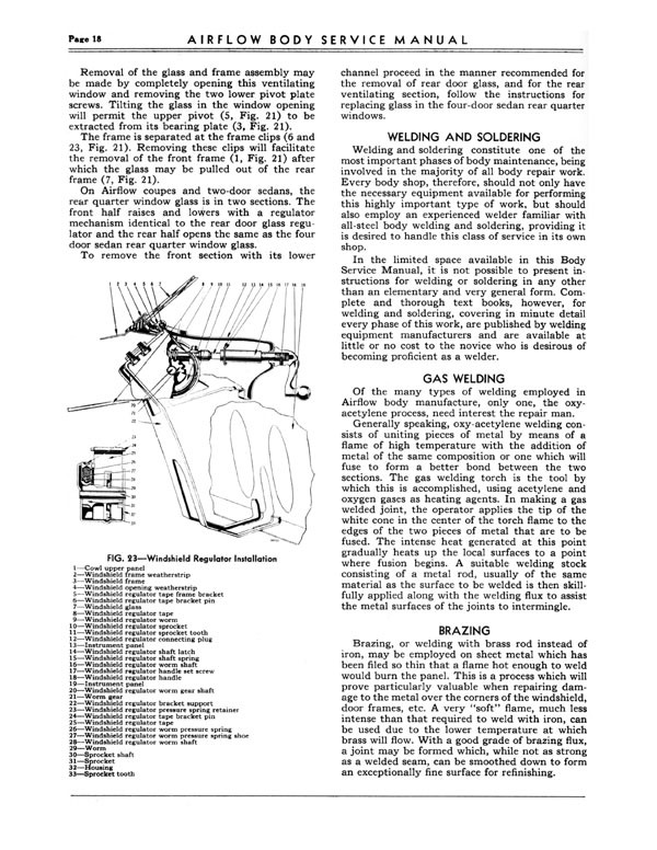 1934 Chrysler Airflow Body Service Manual Page 10